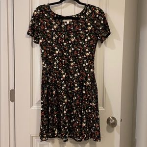 Floral mini dress